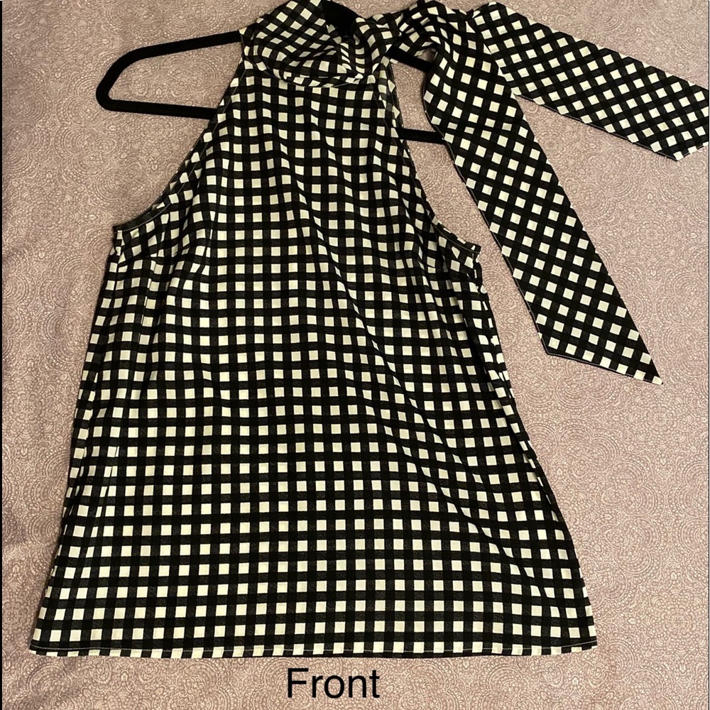 Banana Republic Halter Style / Tie Neck Blouse